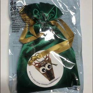 LEGO reindeer ornament set